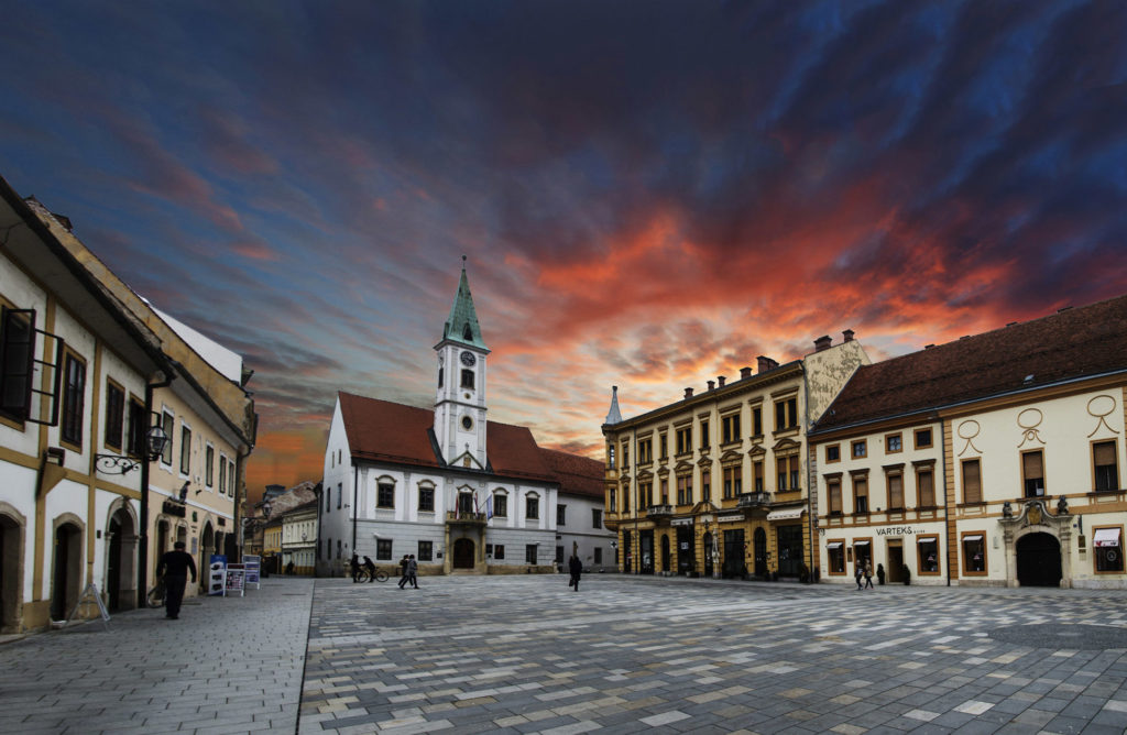 Panoramaweg Südalpen Sonnenuntergang