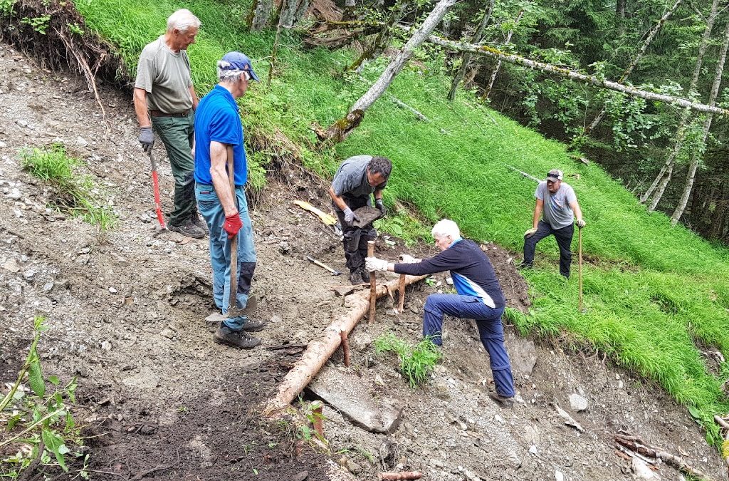 Trail maintenance and upkeep